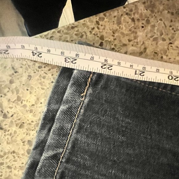 PD&C Slim Straight Leg Denim Jeans | Blue | Size 8 - Picture 7 of 9